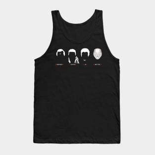 Red Dwarf Rimmer Lister Cat Kryten Tank Top